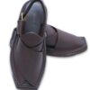 WhatsApp Image 2025-10-06 at 1.07.35 PM (1) Brown Dotted Leather Kaptaan Chappal